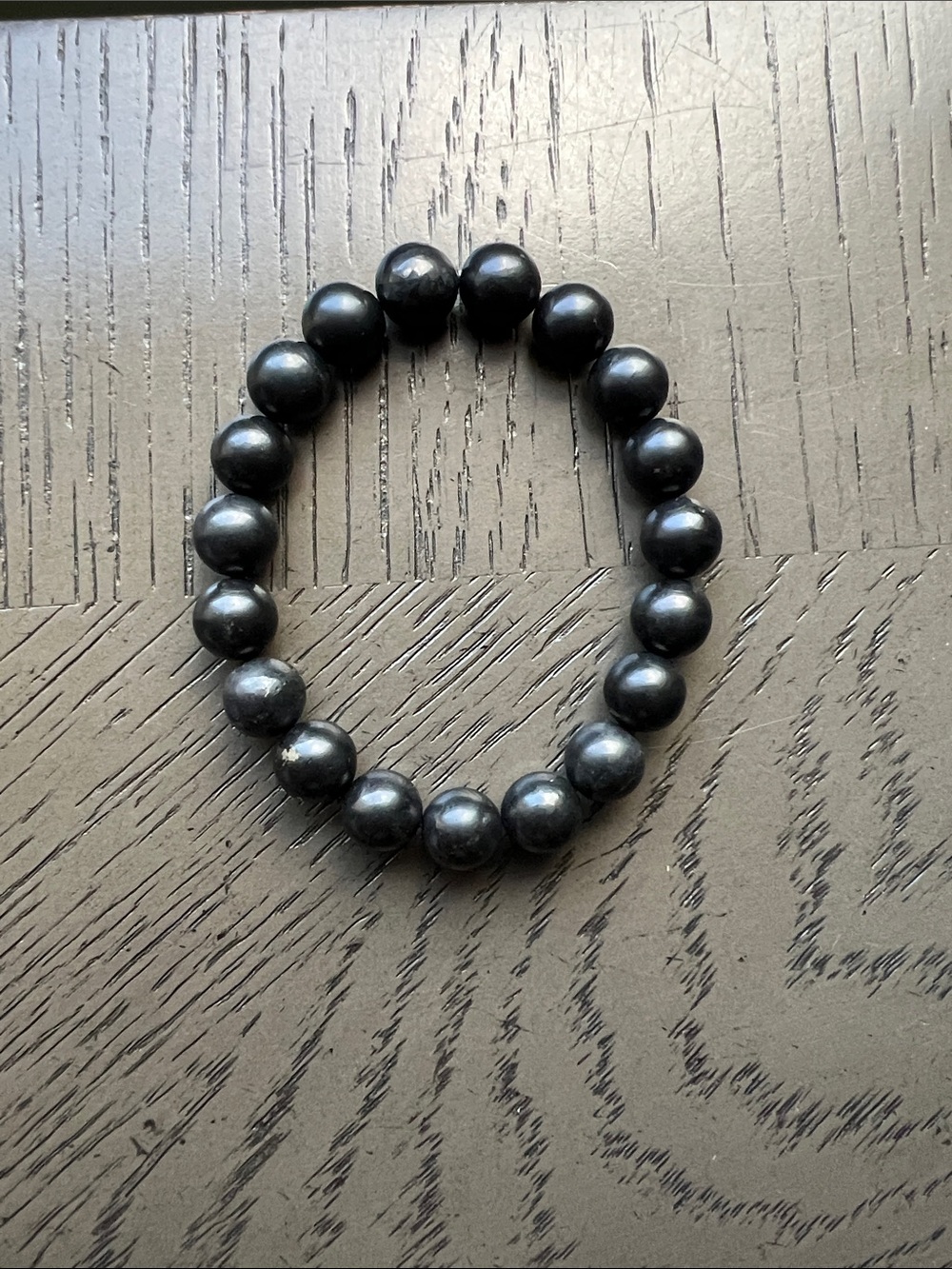 Shungite bracelet 10mm SIZE 6.5’